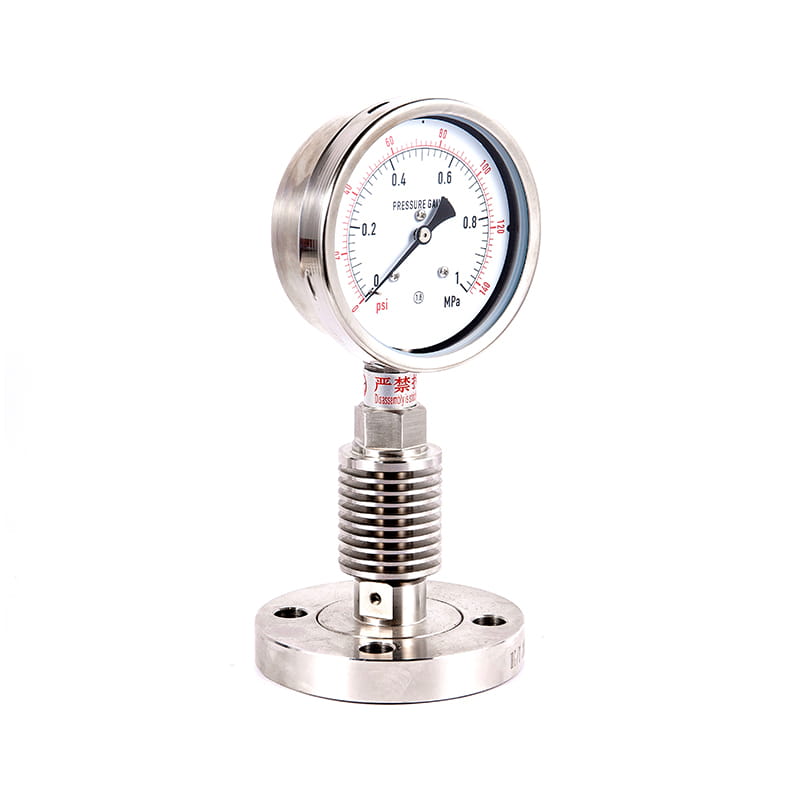 Seria Y-M, toate indicatoarele de presiune din diafragmă sterilă din oțel inoxidabil Seria Y-M, toate indicatoarele de presiune din diafragmă sterilă din oțel inoxidabil